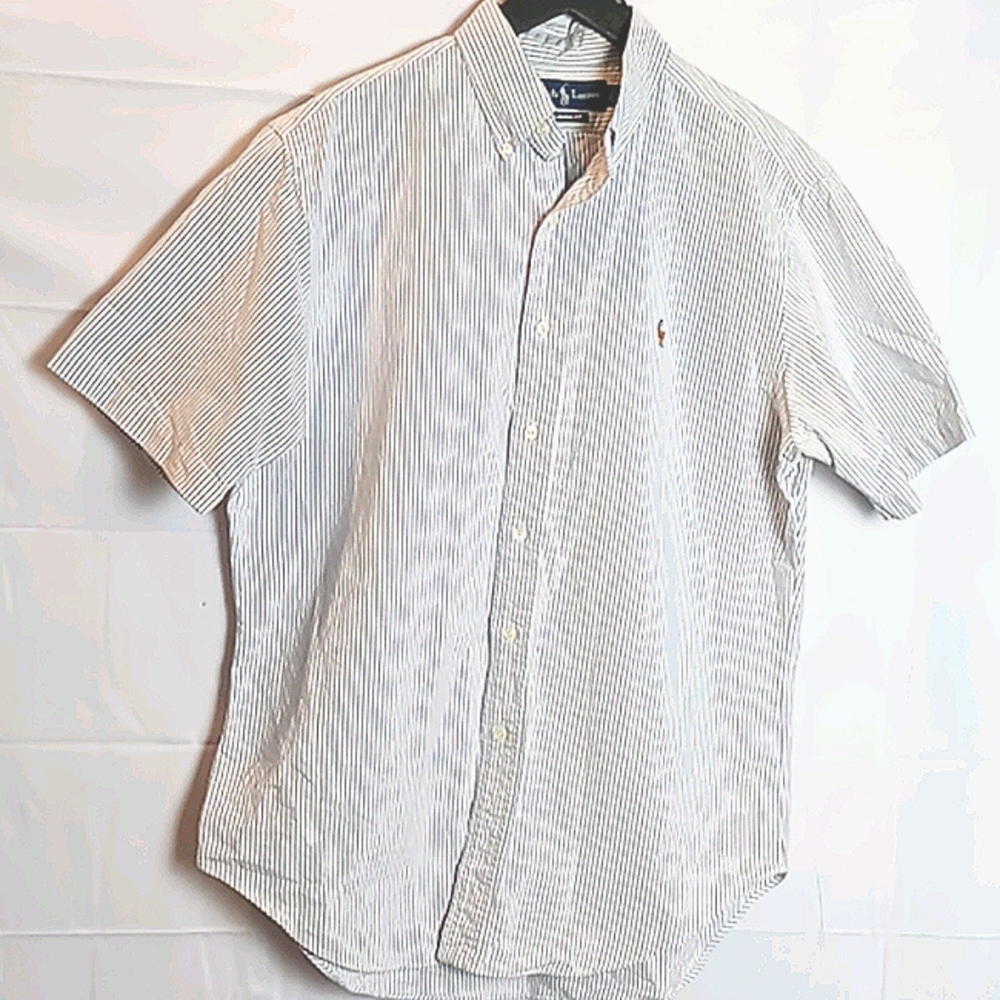 Ralph Lauren Classic fit bottom down blouse M